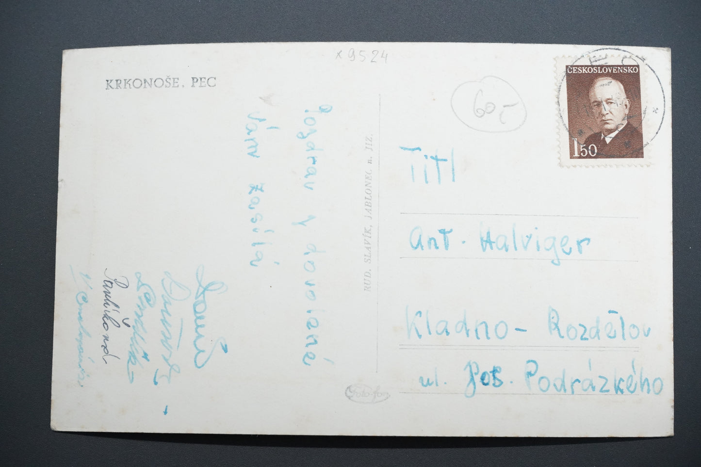 Pohlednice KRKONOŠE PEC (x9524)