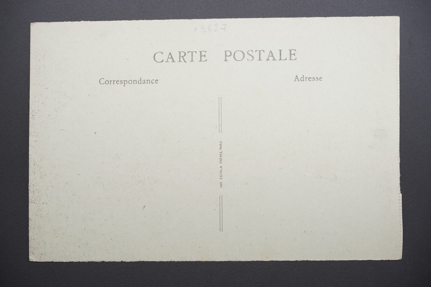 Pohlednice La Bassée – ruiny ulice de Lille po válce (x9627)