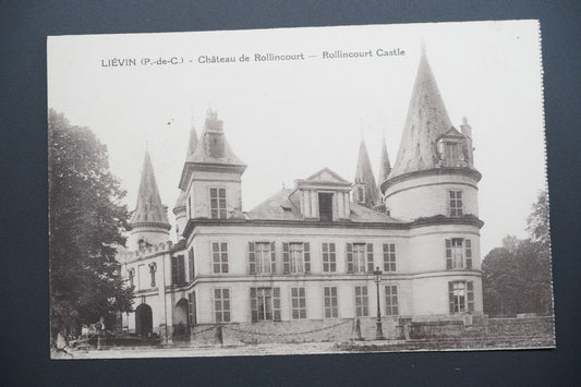 Pohlednice Liévin – zámek Rollincourt (x9743)