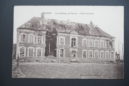 Pohlednice Beuvry – zámek Gorre (x9744)