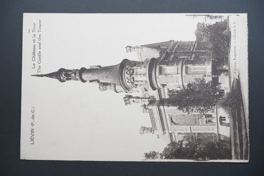 Pohlednice Liévin – zámek a věž (x9748)