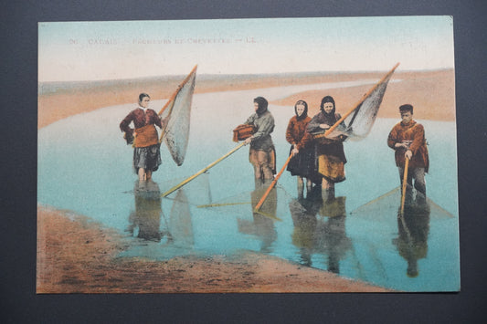 Pohlednice 26 CALAIS - PECHEURS DE CREVETTES. - LL (x9758)