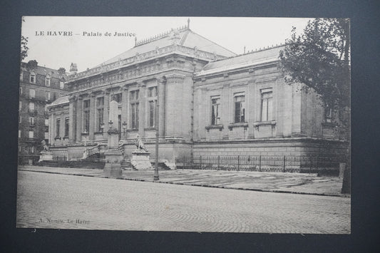 Pohlednice Le Havre – justiční palác (x9766)