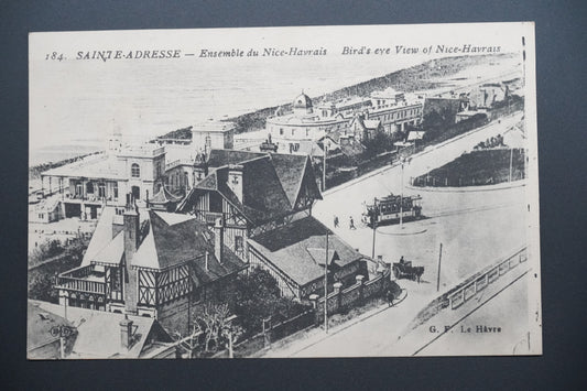 Pohlednice Ste-Adresse – celkový pohled na Nice-Havrais (x9769)