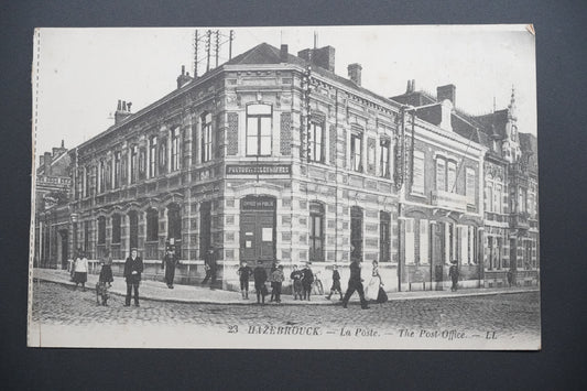 Pohlednice Hazebrouck – pošta (x9774)