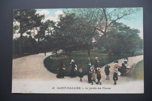 Pohlednice St-Nazaire – botanická zahrada (x9782)