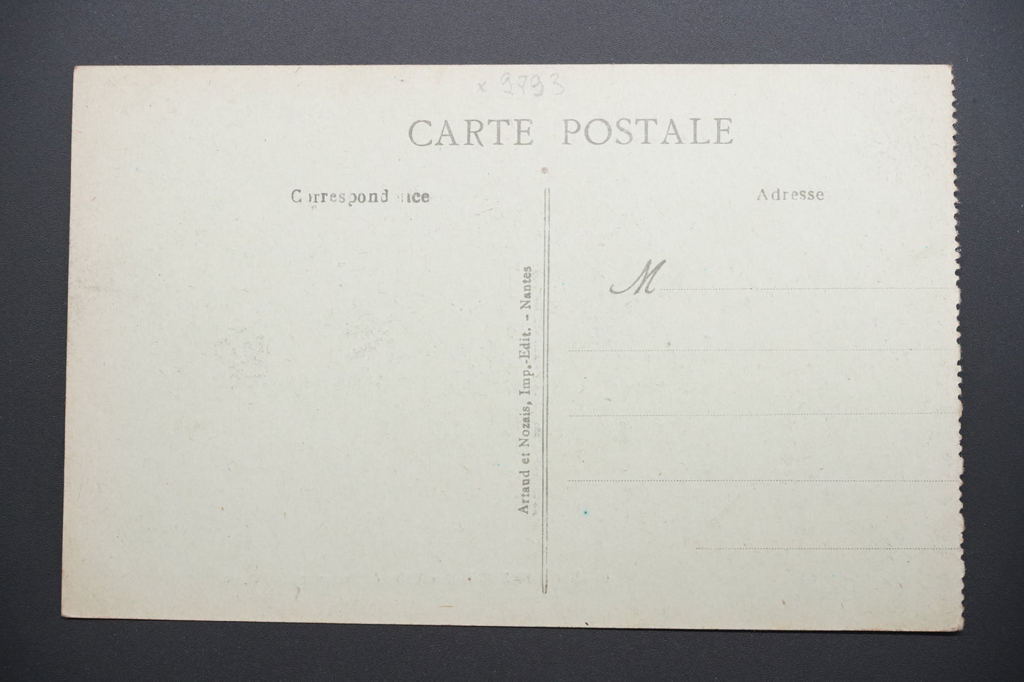 Pohlednice St-Nazaire – vily na bulváru Oceánu (x9793)