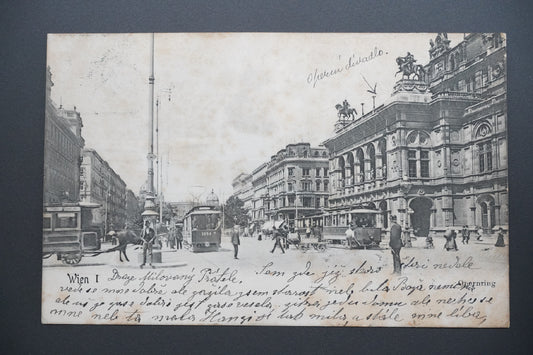 Pohlednice WIEN I Opernring (x9839)