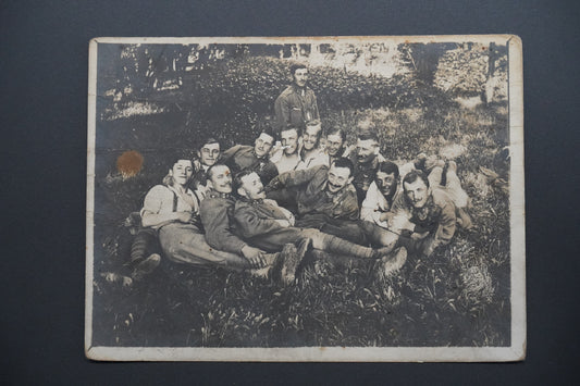 Pohlednice Foto 1917? – vojáci (x9883)