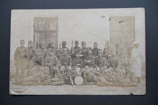 Pohlednice Foto – 2. četa, vojáci (x9889)