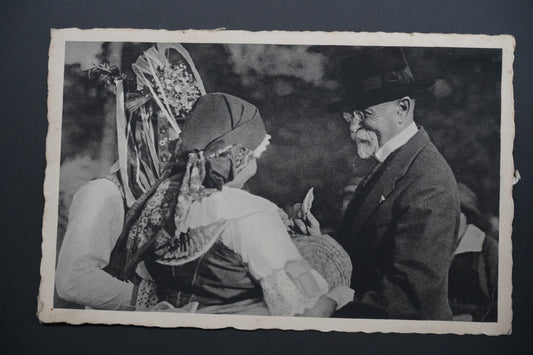 Pohlednice T. G. Masaryk v Čejkovicích, 1. prezident (x9896)