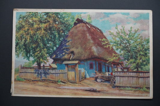 Pohlednice R. K. Pavlík – Vesnická idyla (x9901)