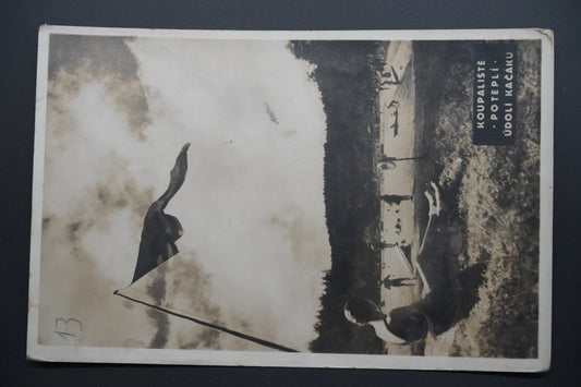 Pohlednice Koupaliště Poteplí – údolí Kačáku (x9908)