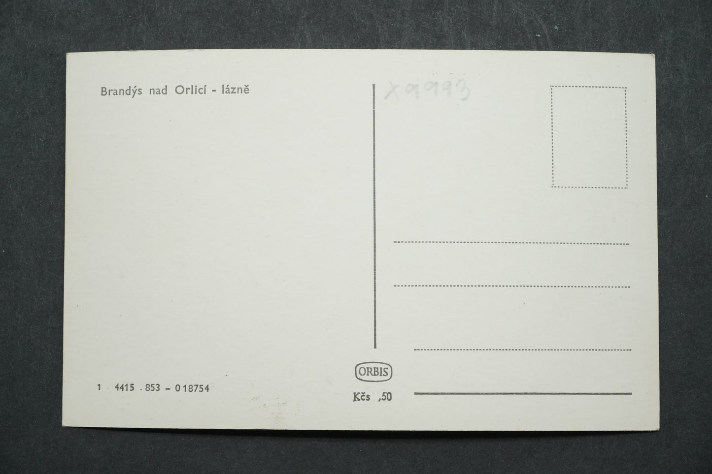 Pohlednice Brandýs nad Orlicí - lázně x9993