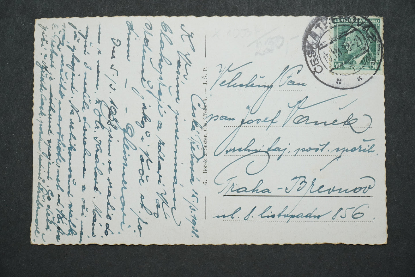 Pohlednice Koláž Čes. Třebová x10034