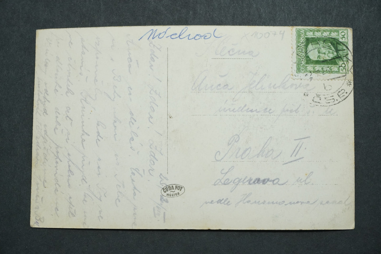 Pohlednice Lázně Velichovky vila čechie x10074