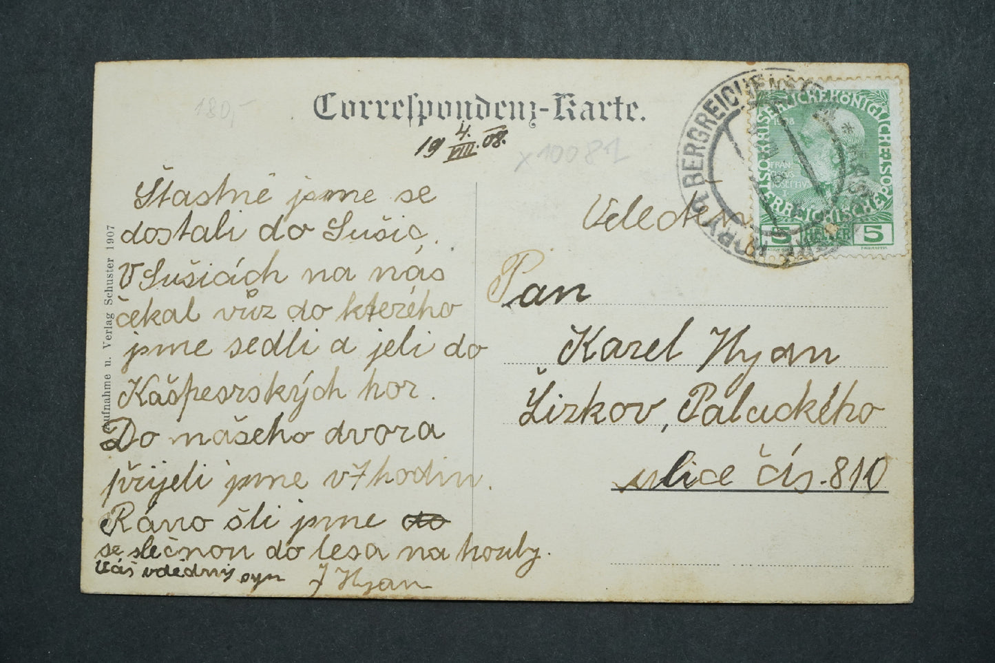 Pohlednice Teilansicht aus der wildromantischen x10082