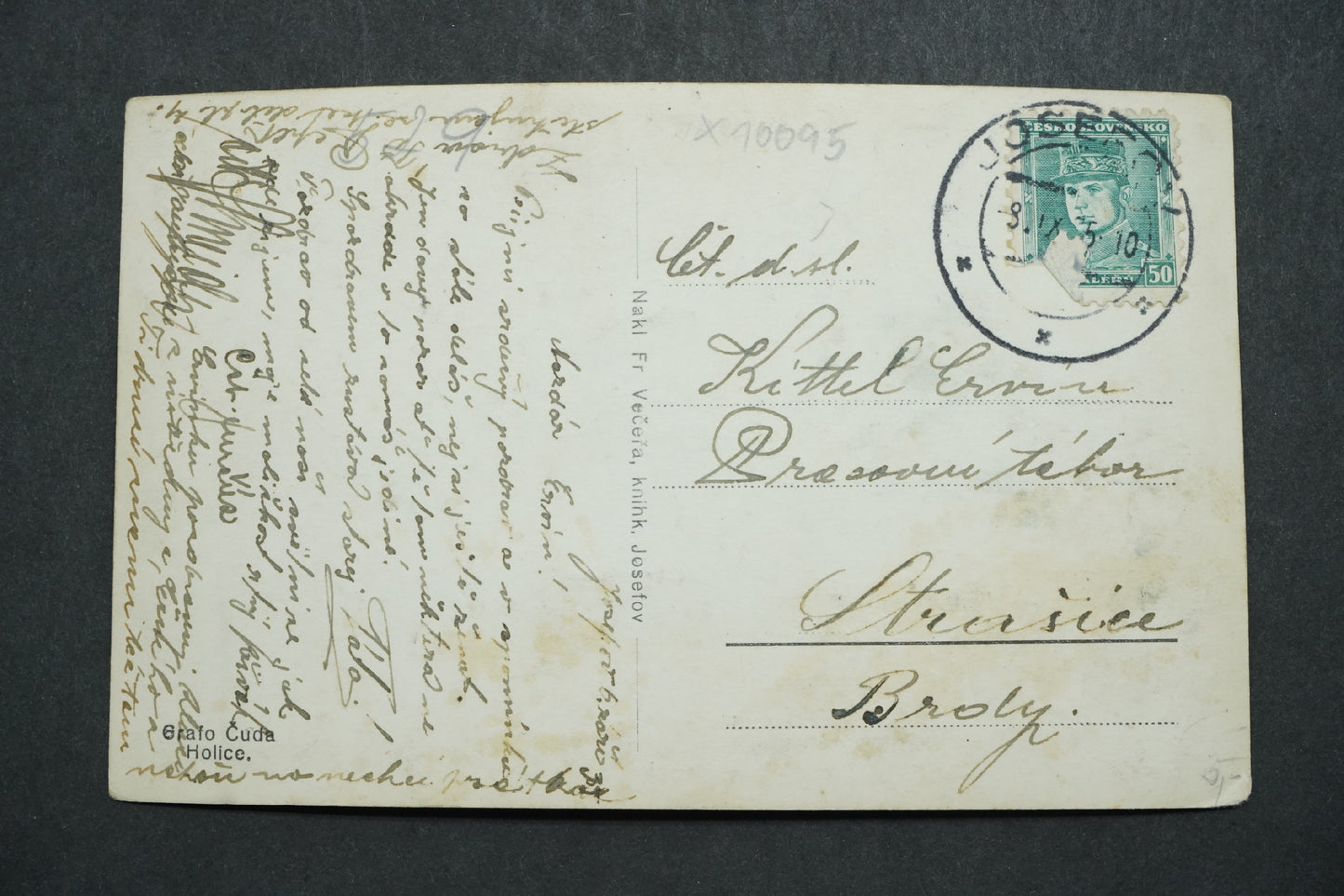 Pohlednice Josefov koláž x10095