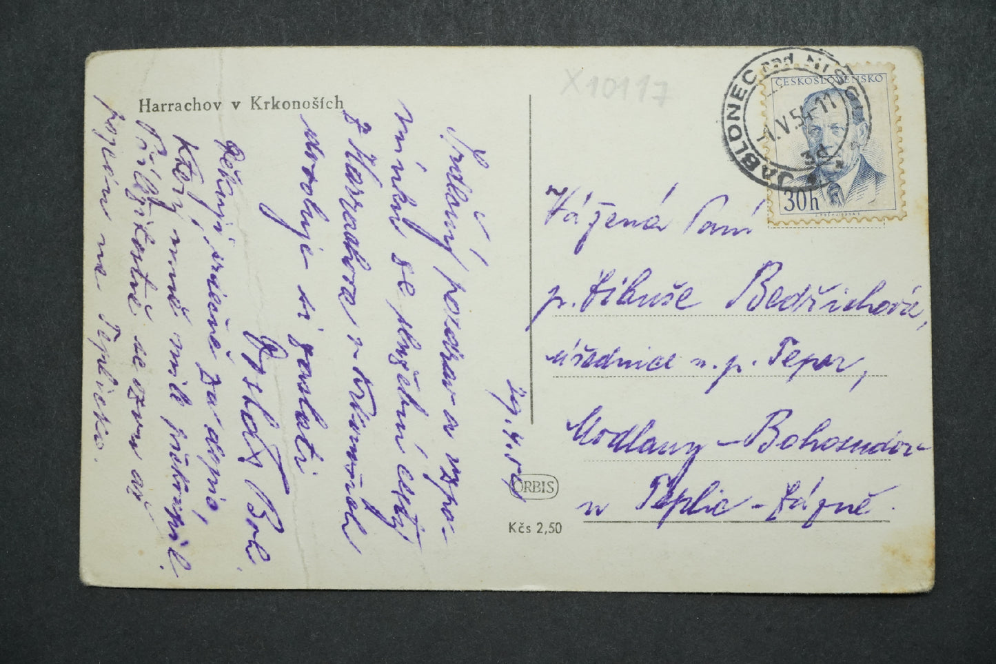 Pohlednice Harrachov v Krkonoších x10117