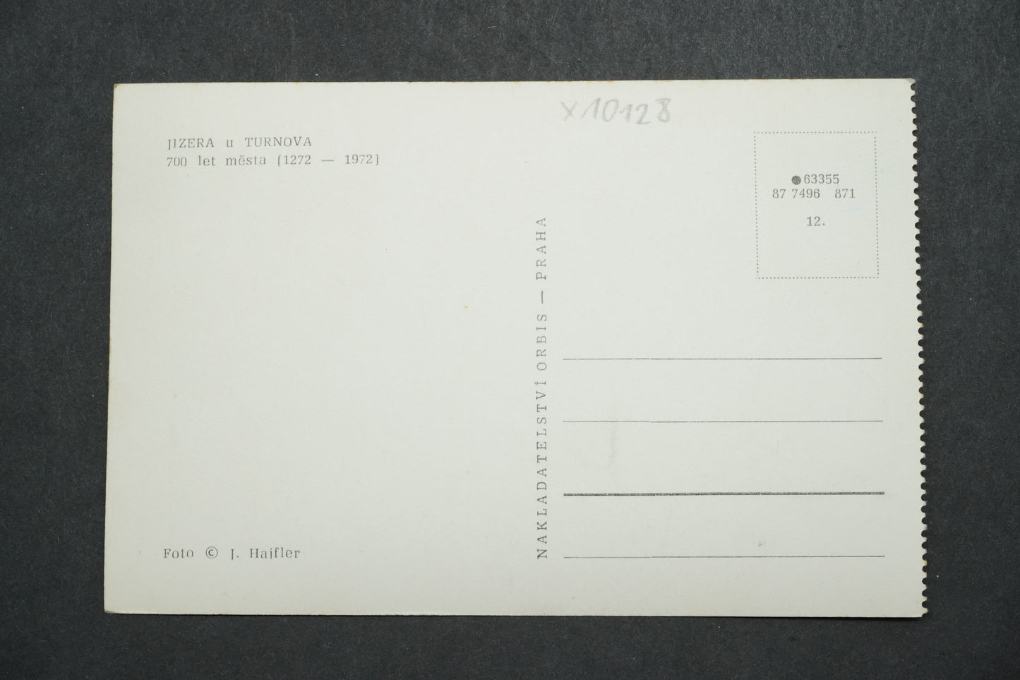 Pohlednice Jizera u Turnova x10128