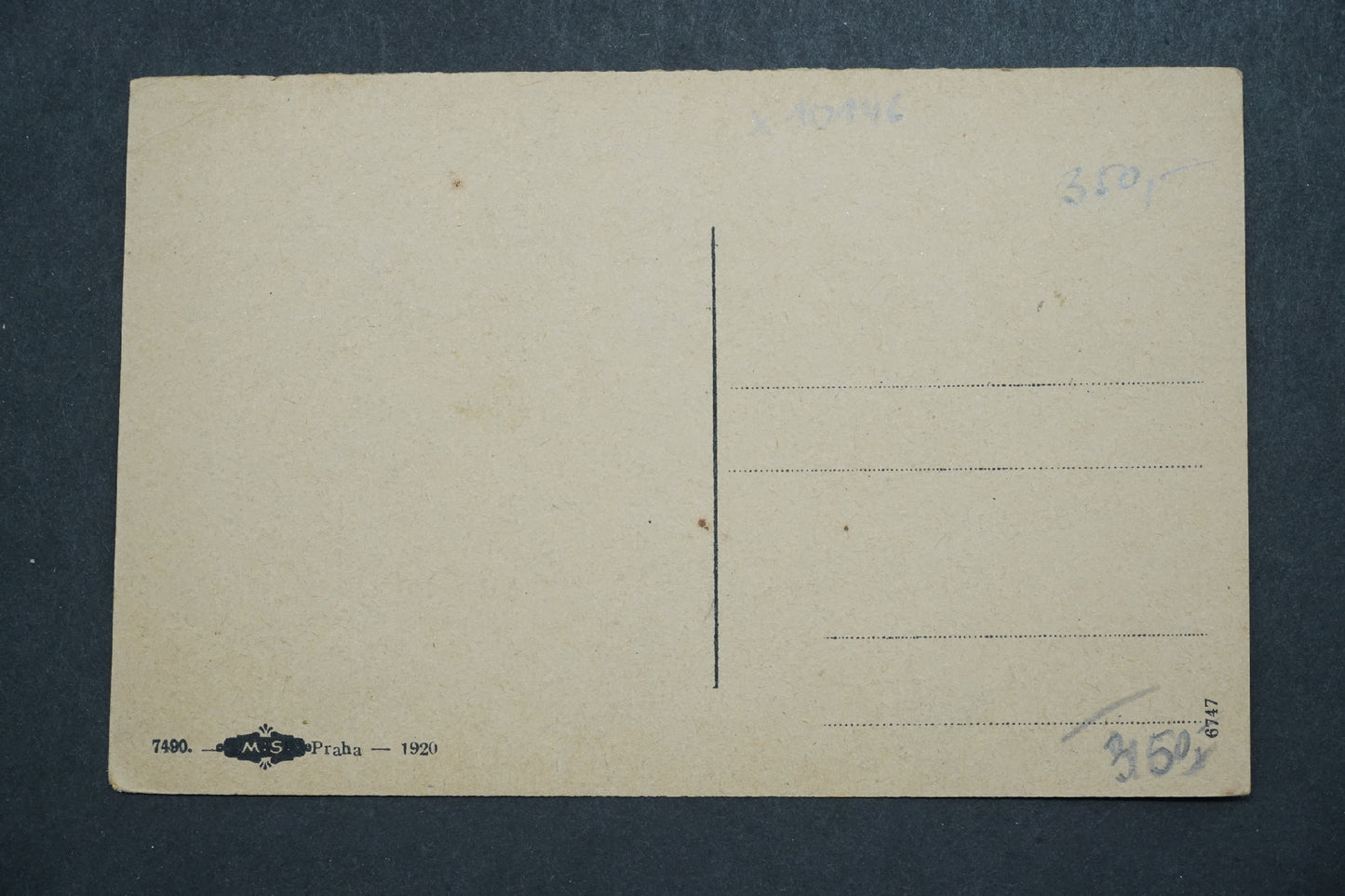 Postcard Bohemian Paradise - Small Rock near Turnov x10146