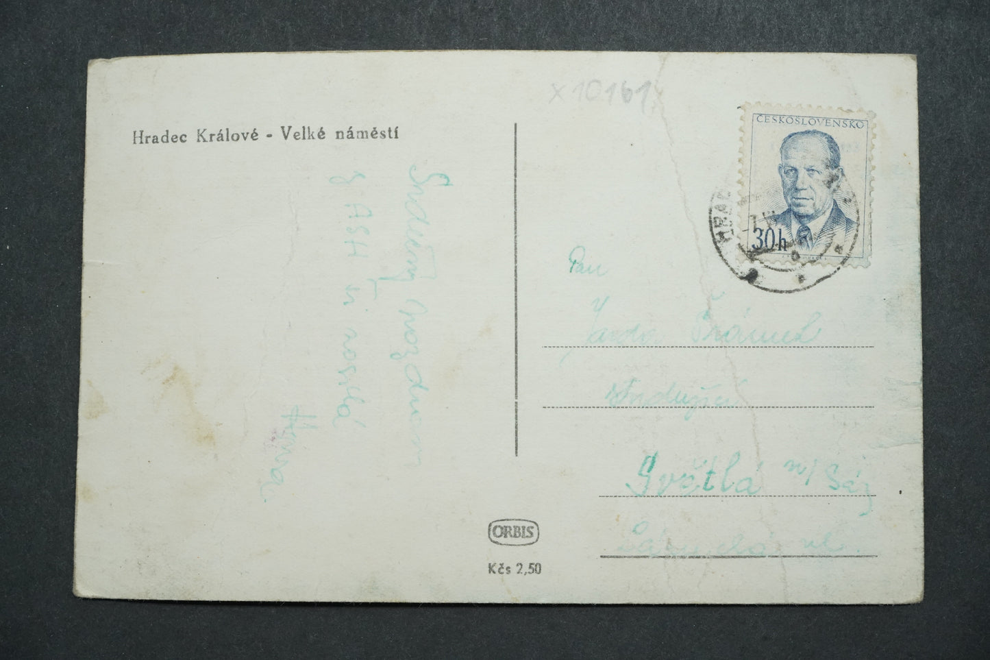 Postcard Hradec Kralove x10161