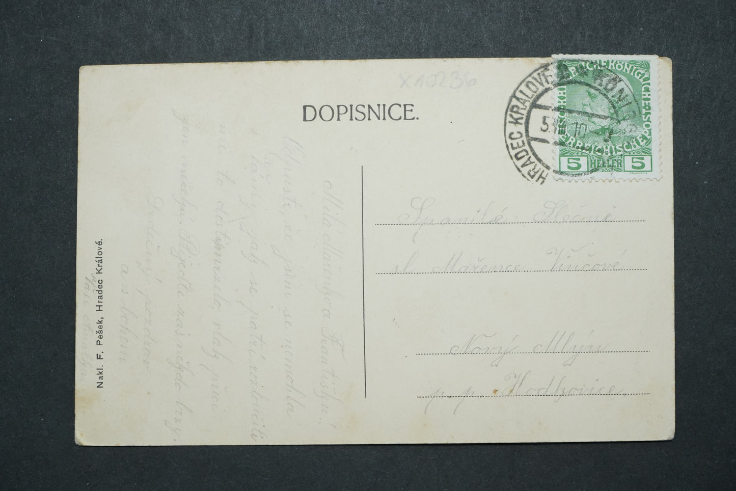 Pohlednice Hradec Králové x10236