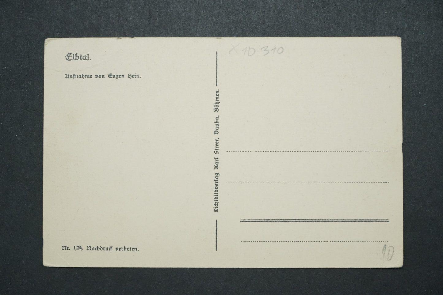 Pohlednice Elbtal x10310