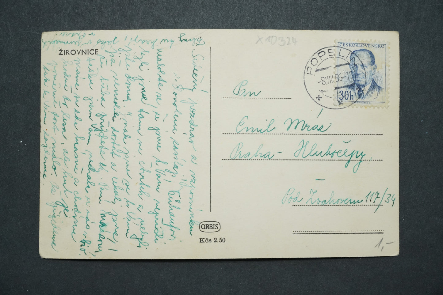 Pohlednice Žirovice x10324