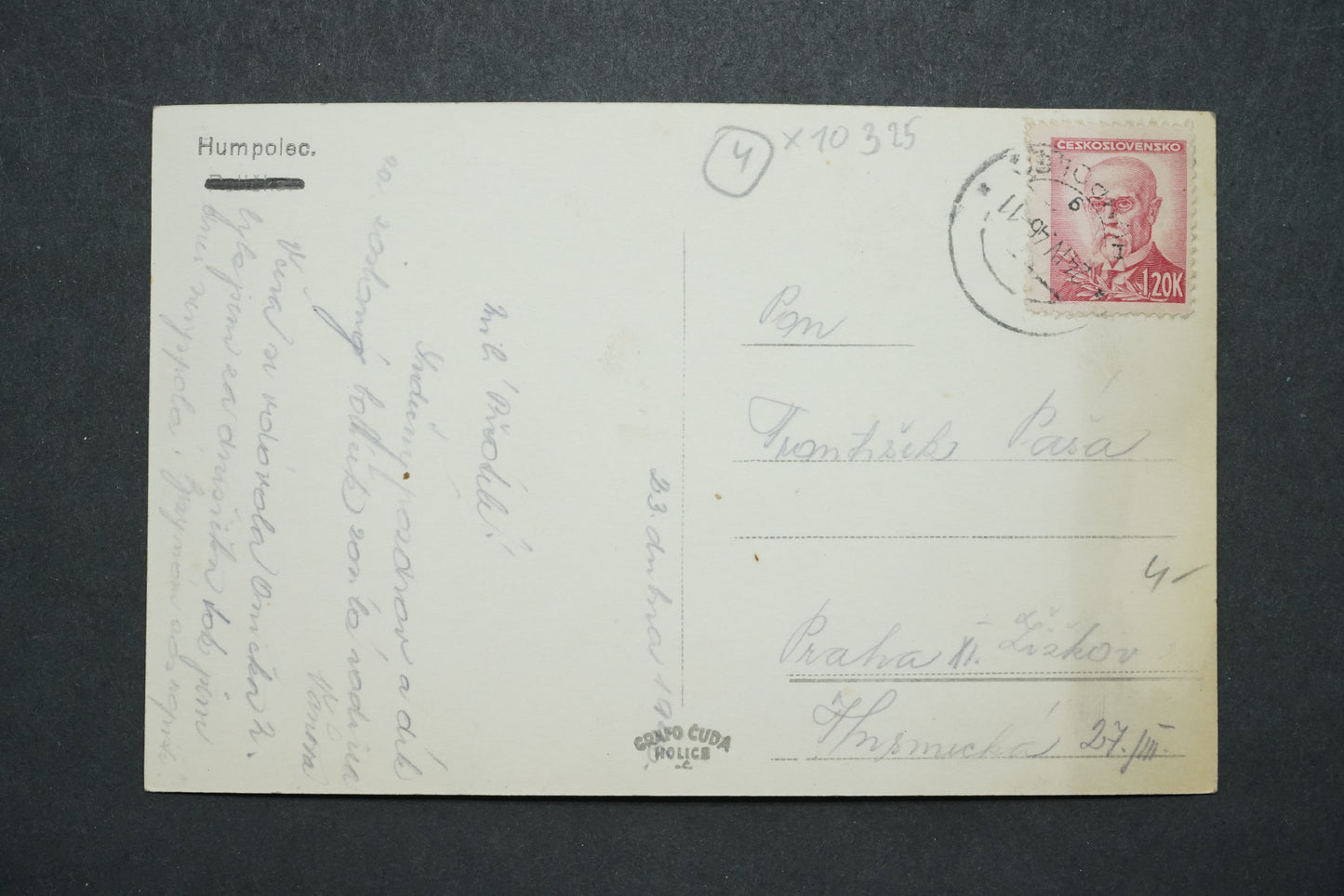 Pohlednice Humpolec x10325