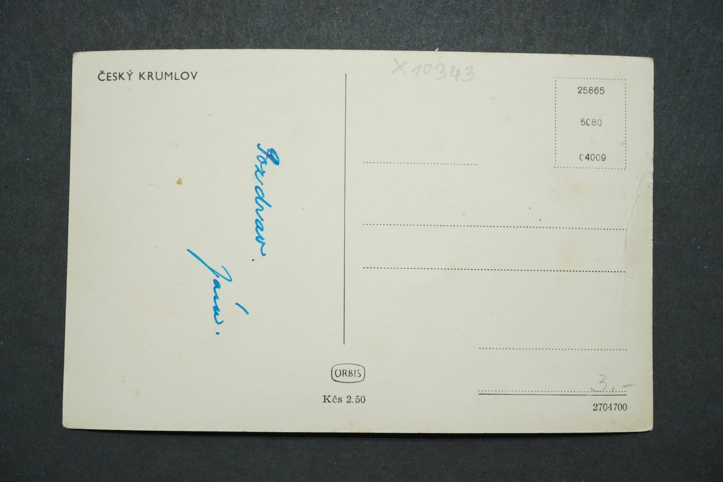 Pohlednice Český Krumlov x10343
