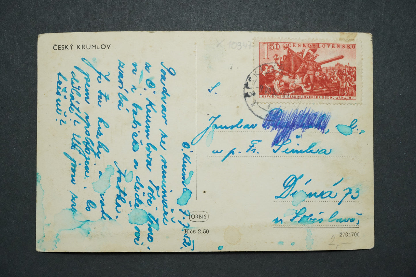 Pohlednice Český Krumlov x10347