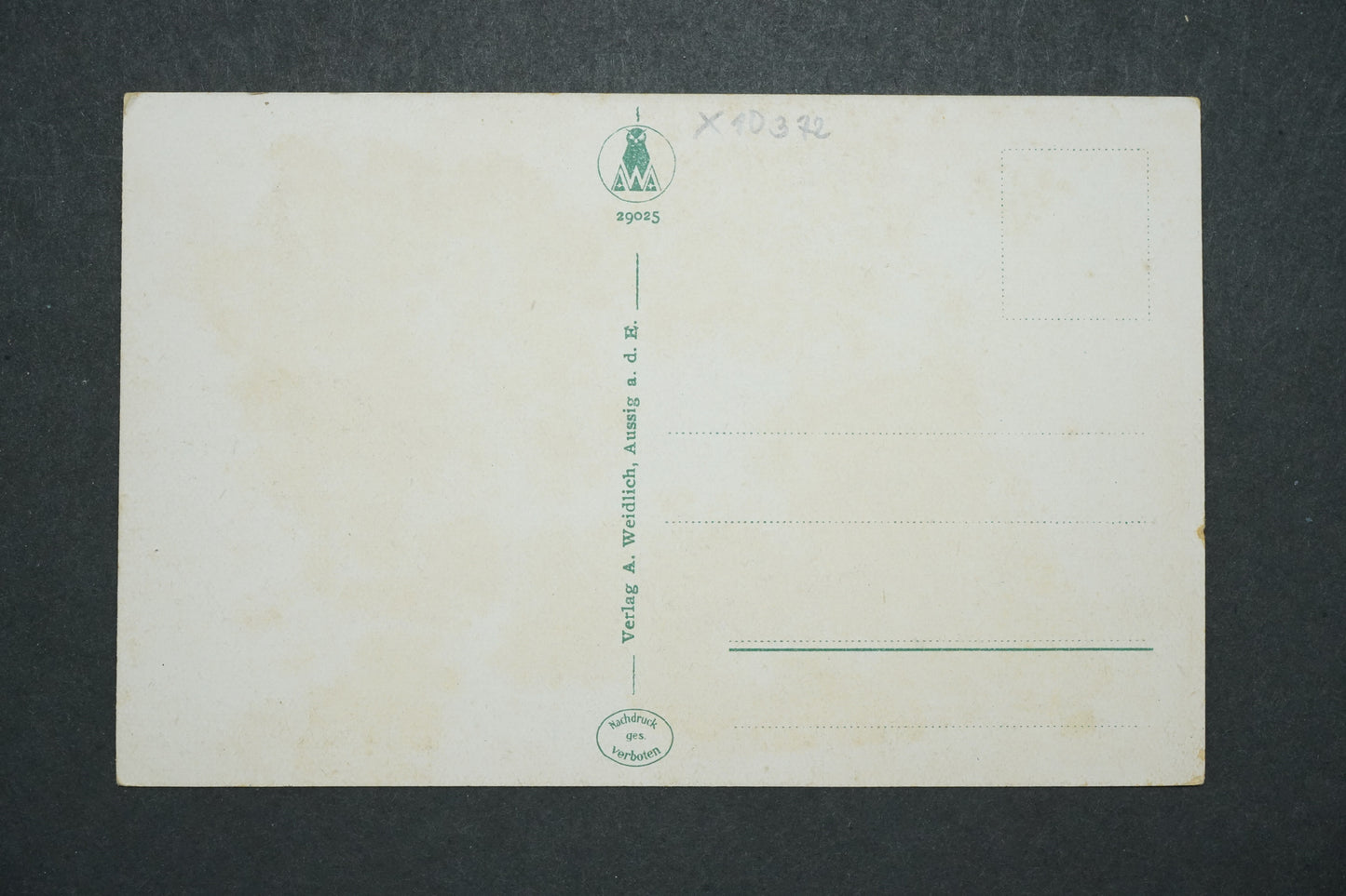 Postcard Aussig a. Elbe gegen Süden x10372