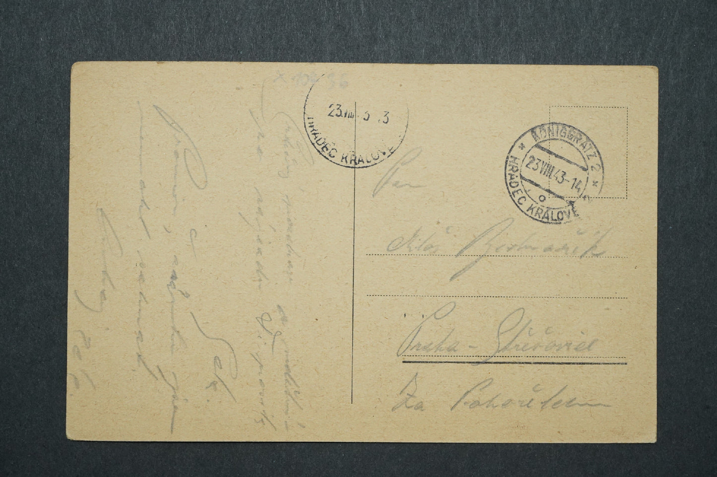 Postcard Hradec Králové Teaching Institute and Business Academy x10436