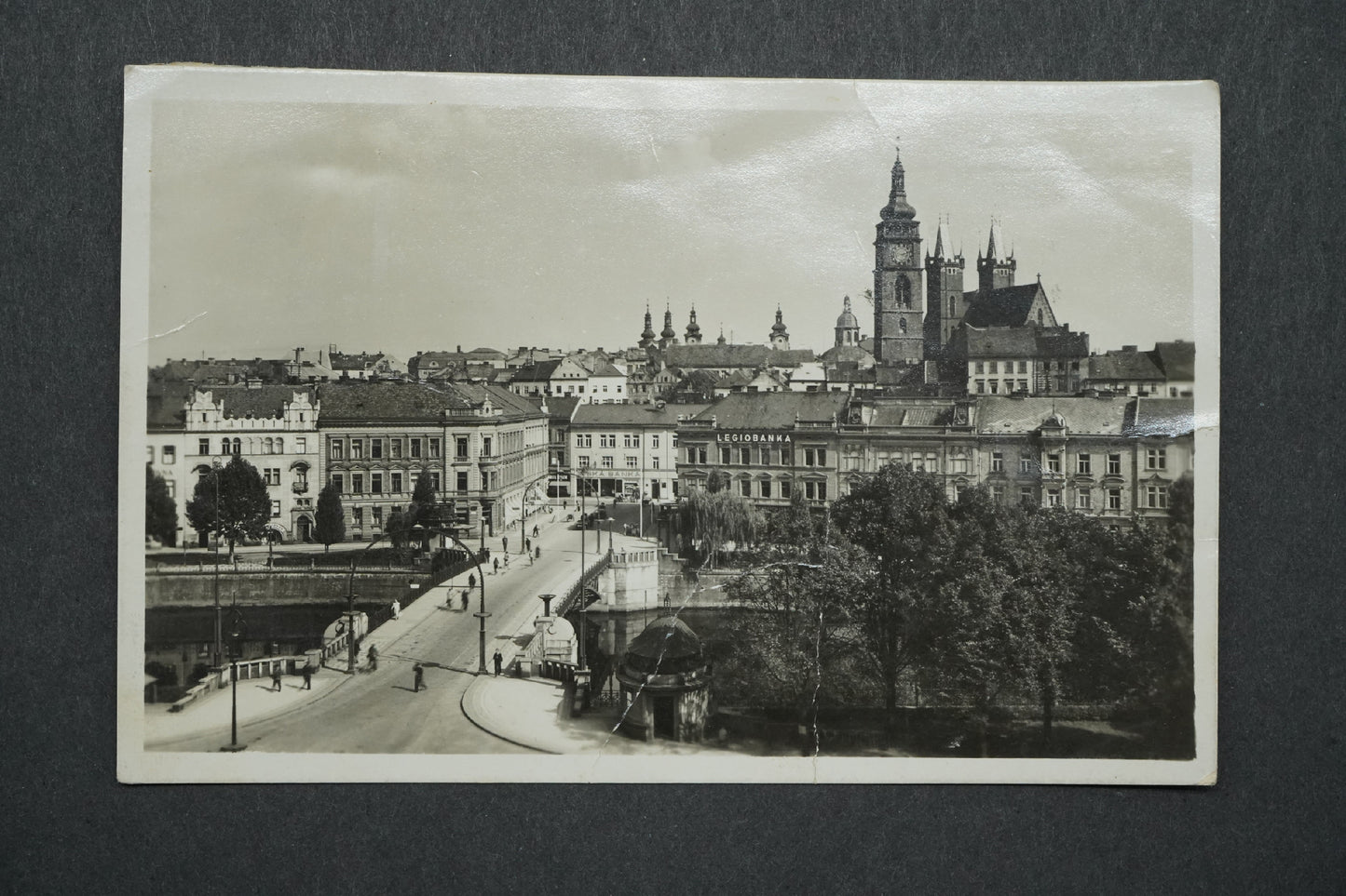 Pohlednice Hradec Králové Partie u Wilsonova mostu x10439