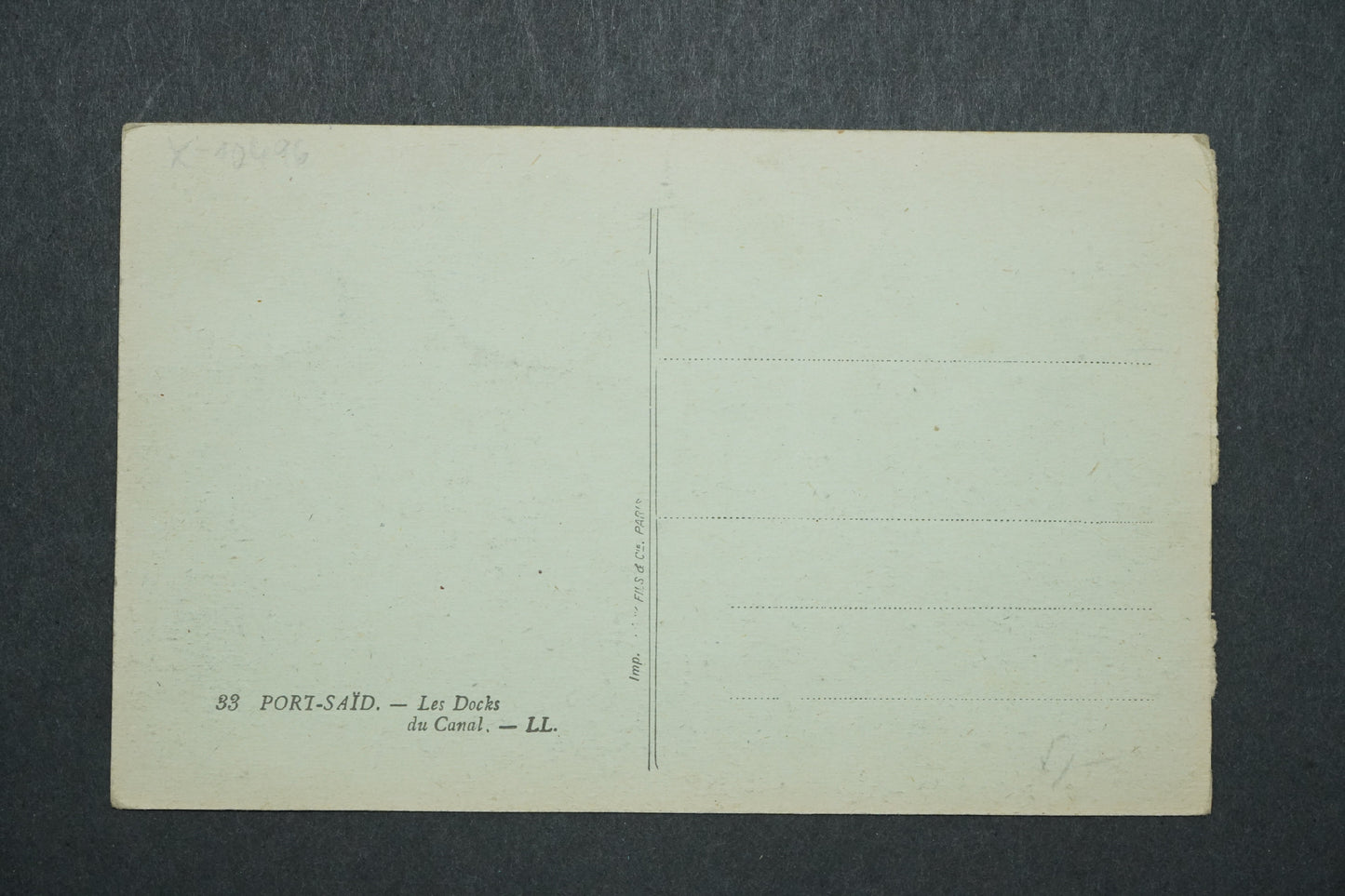 Pohlednice Port-Said - Canal Decks -LL x10496