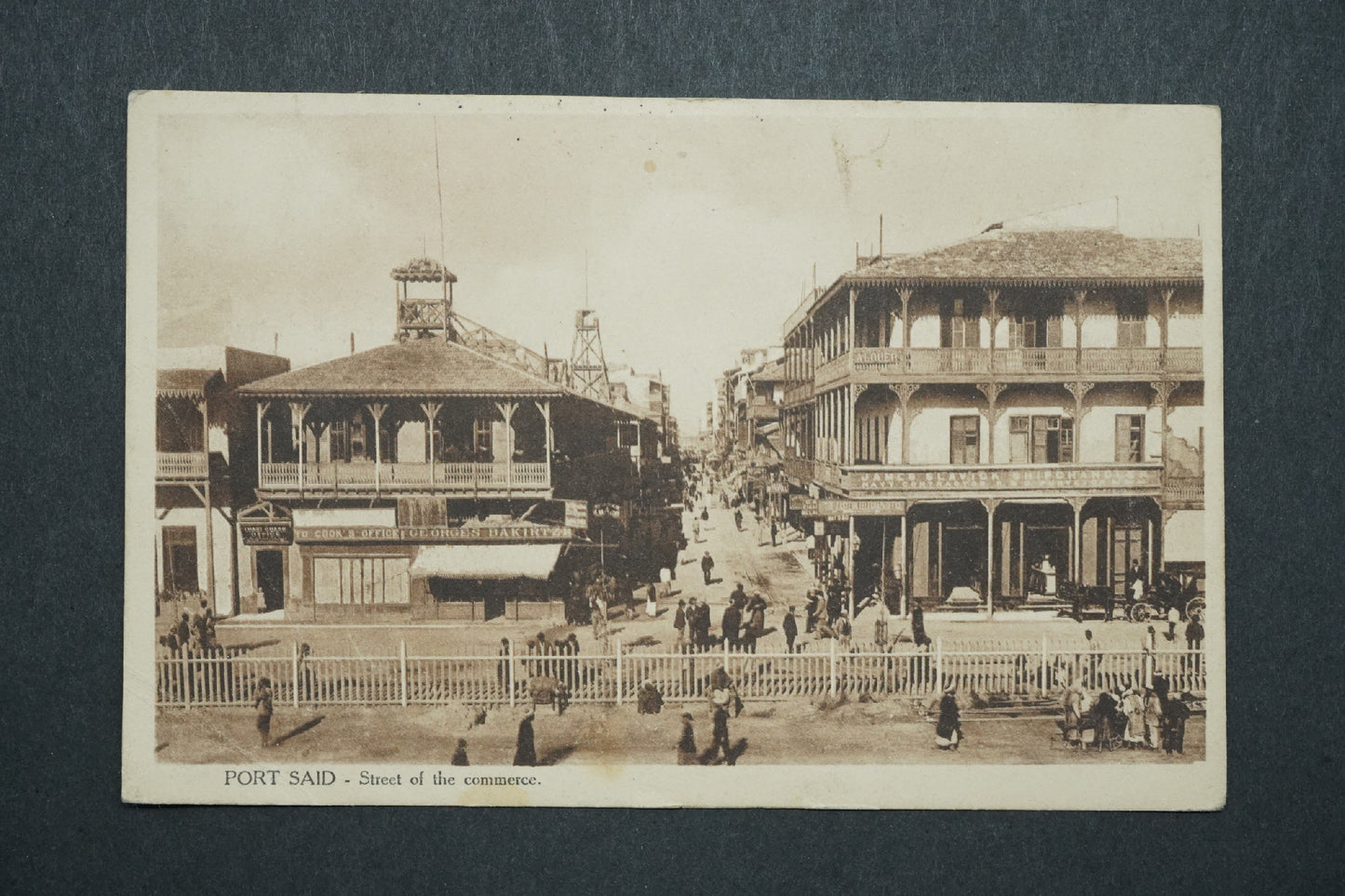 Pohlednice Port-Said - Street of the commerce x10528