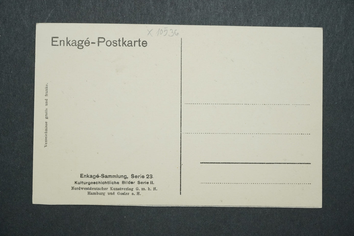 Pohlednice Enkagé - Sammlung x10536