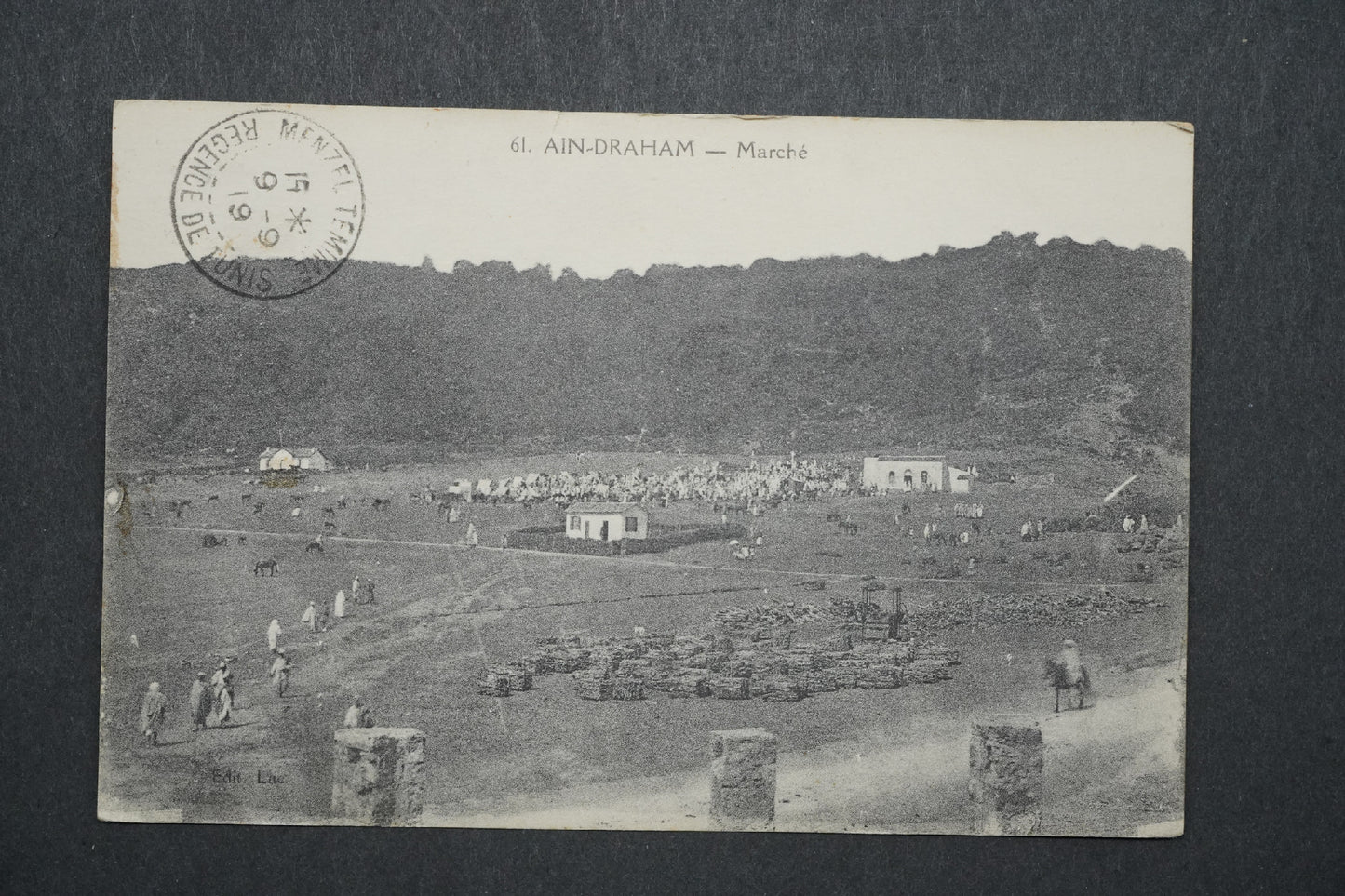 Pohlednice AIN-DRAHAM - Marché x10567