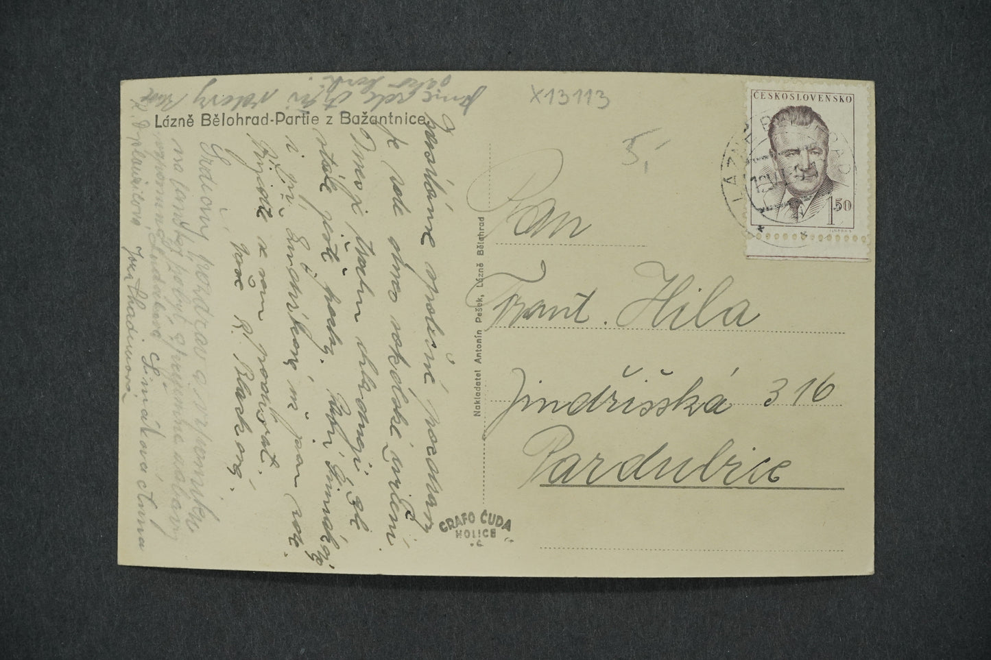 Postcard BELGRADE SPA - PHEASANT GAME (x13113)