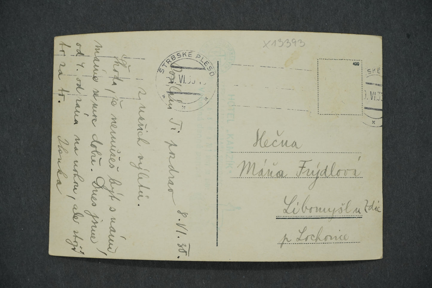 Pohlednice VYSOKÉ TATRY (x13393)