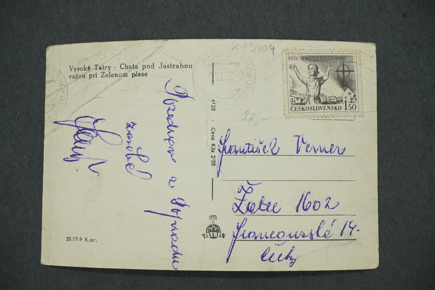 Pohlednice VYSOKÉ TATRY (x13404)