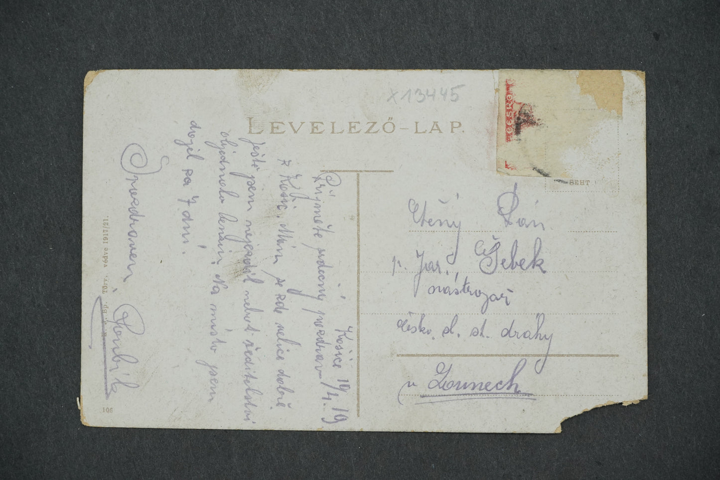 Pohlednice KASSA (x13445)