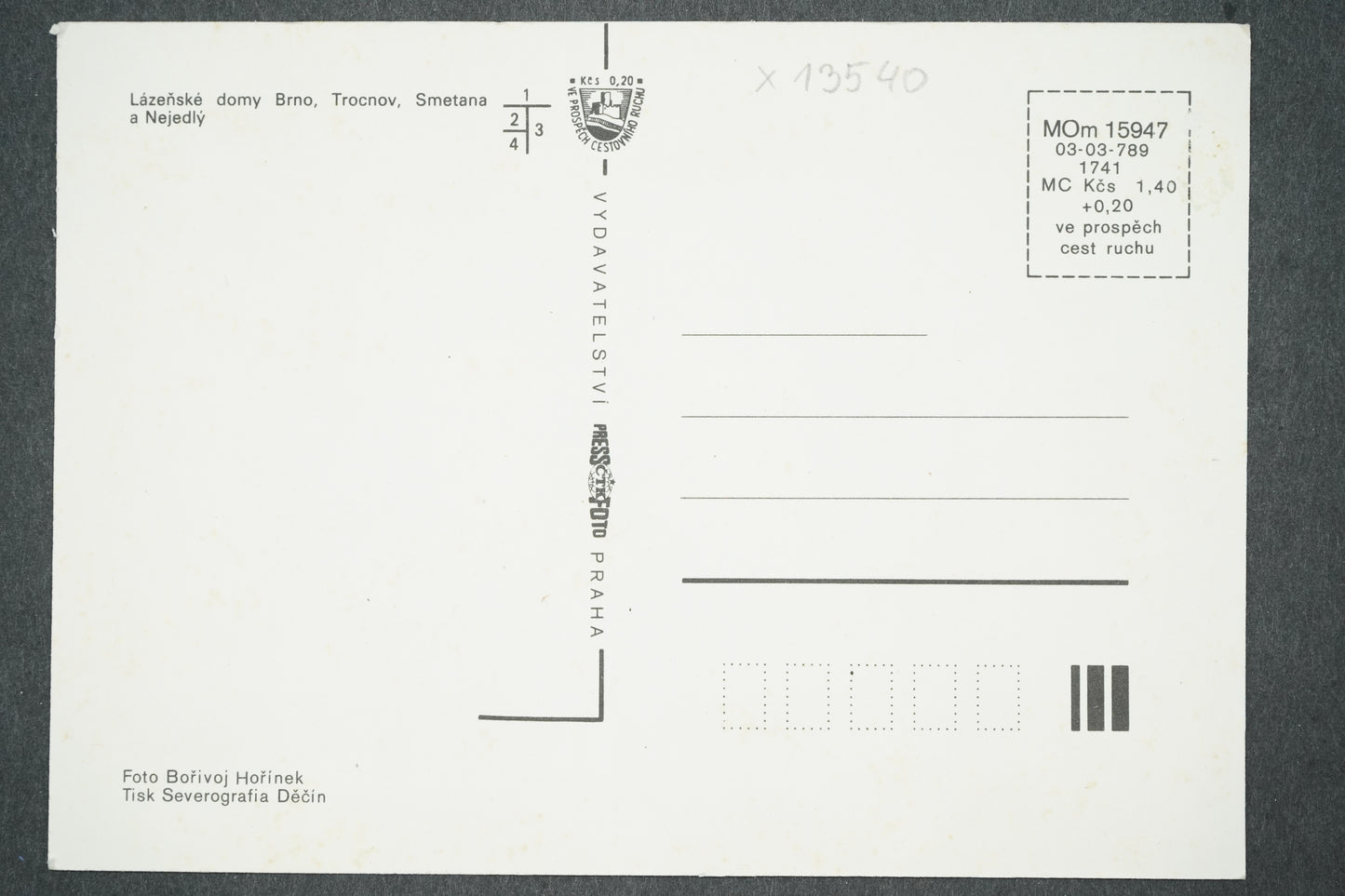 Pohlednice KARLOVY VARY (x13540)