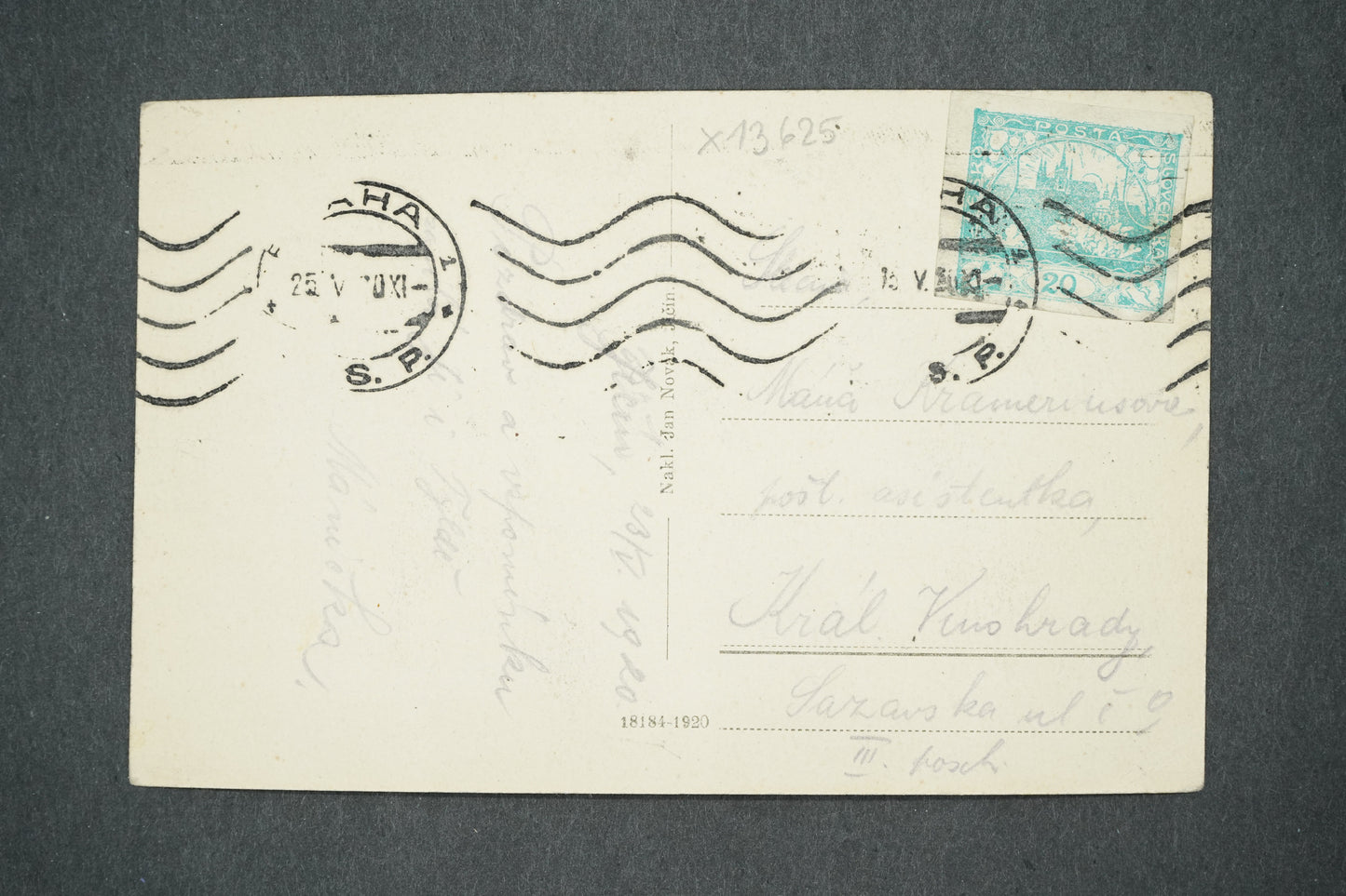 Pohlednice PRACHOVSKÉ SKÁLY U JIČÍNA (x13625)