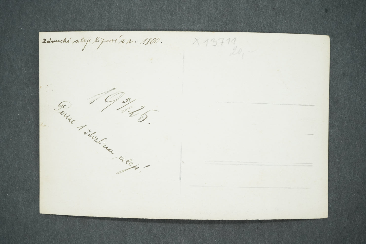 Pohlednice NÁCHOD U BÍLÉHO KŘÍŽE (x13711)