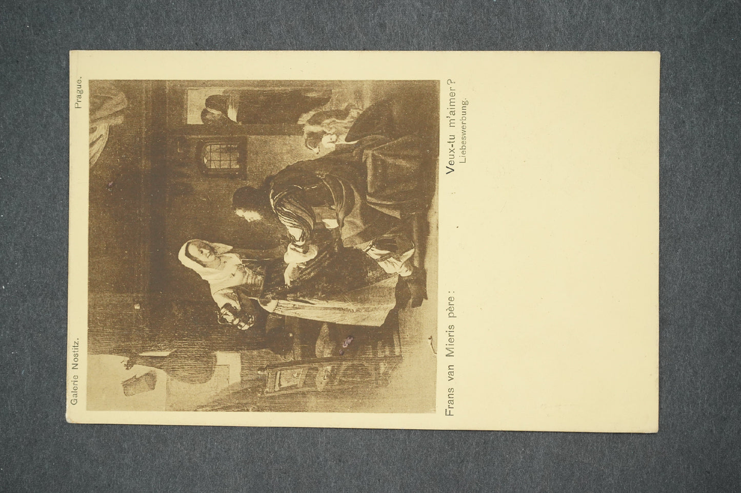 Pohlednice FRANS VAN MIERIS PÉRE: GALERIE NOSTIZ PRAHA (x13819)