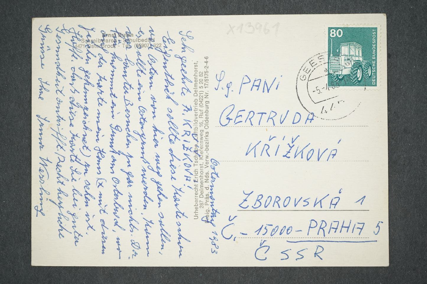 Pohlednice OSTERBROCK (x13961)