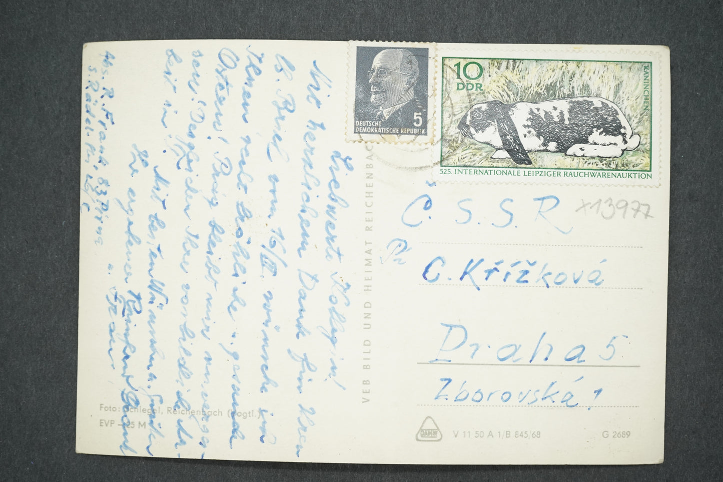 Pohlednice HERZLICHE OSTERGUSE (x13977)