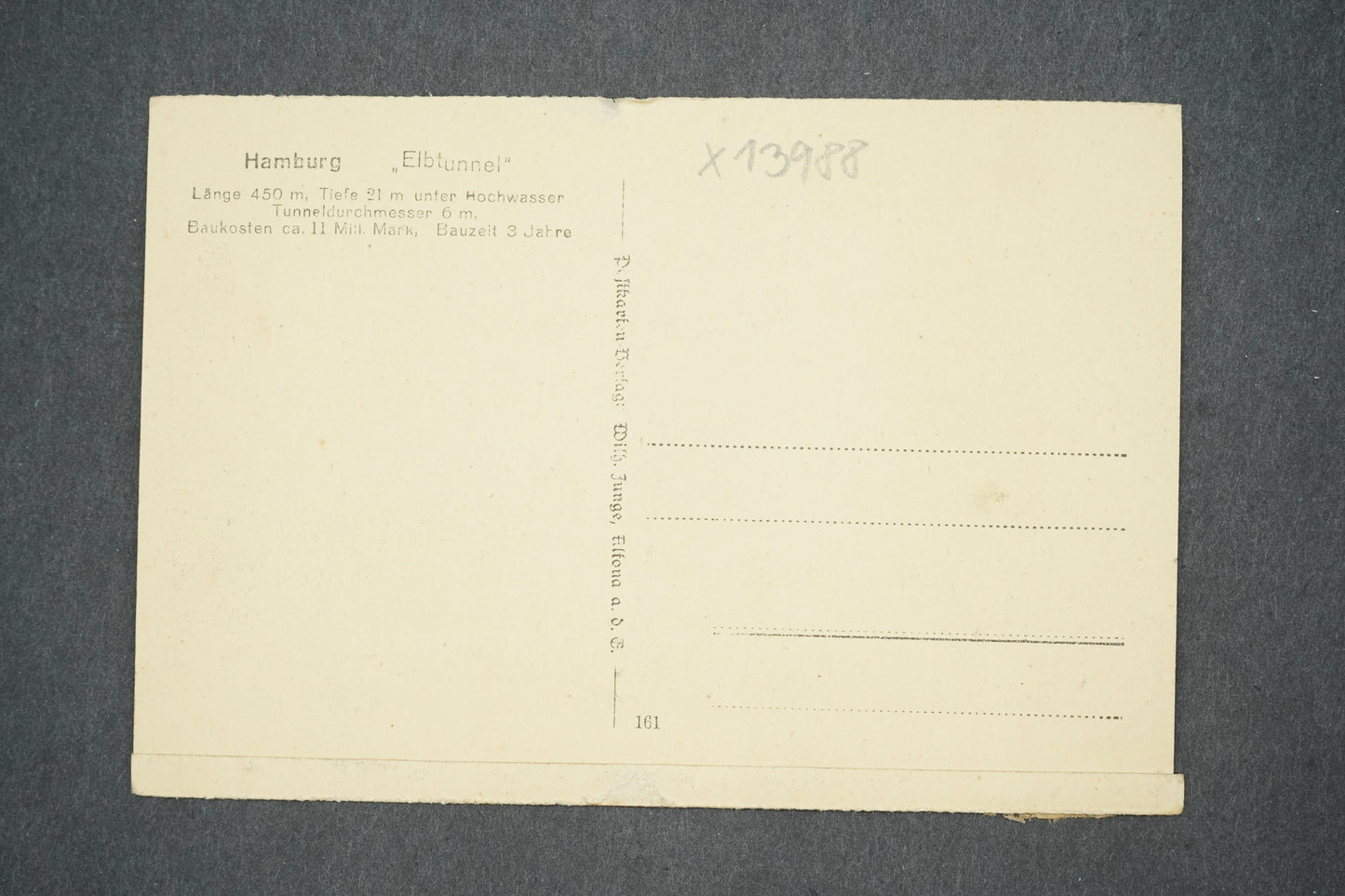 Postcard HAMBURG (x13988)